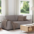 vidaXL Sofa 2-osobowa, kolor taupe, 180x77x82 cm, tkaniną