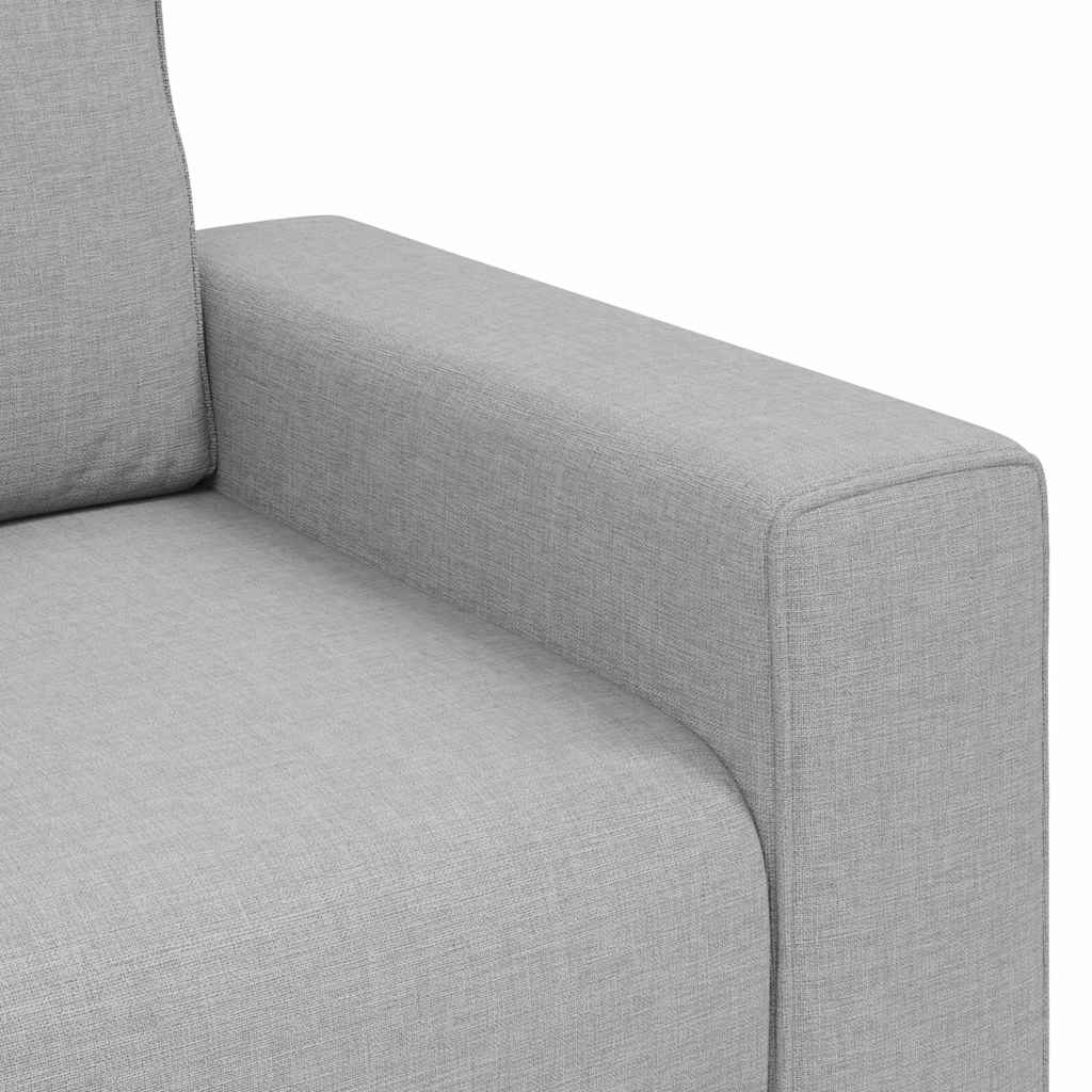 vidaXL Sofa 2-osobowa, szara chmurowy, 180x77x82 cm, tkaniną