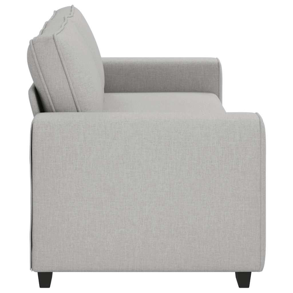 vidaXL Sofa 3-osobowa, szara chmurowy, 220x77x82 cm, tkaniną