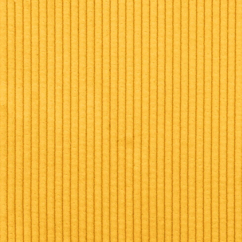 vidaXL Sofa Fotel Jasnożółty 100x77x82 cm Tkanina Corduroy