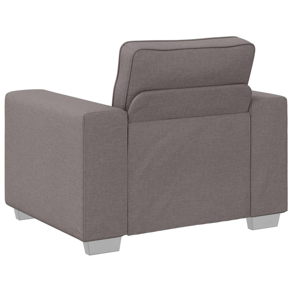 vidaXL Fotel Ciemnoszary 100 cm tkanina