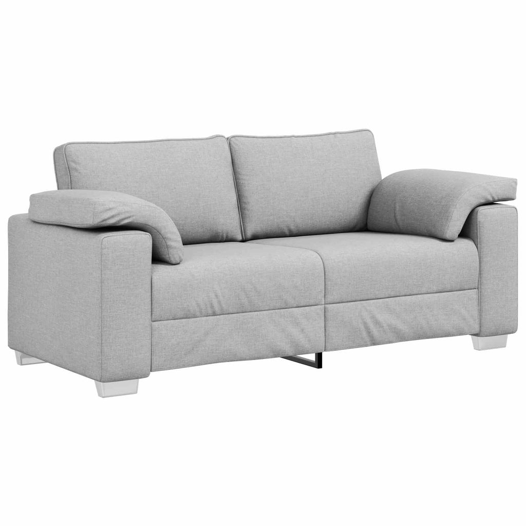 vidaXL Sofa dwuosobowa Szary chmur 180 cm tkanina