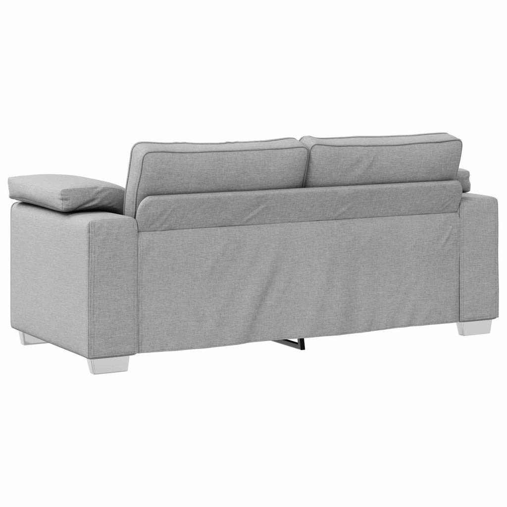 vidaXL Sofa dwuosobowa Szary chmur 180 cm tkanina