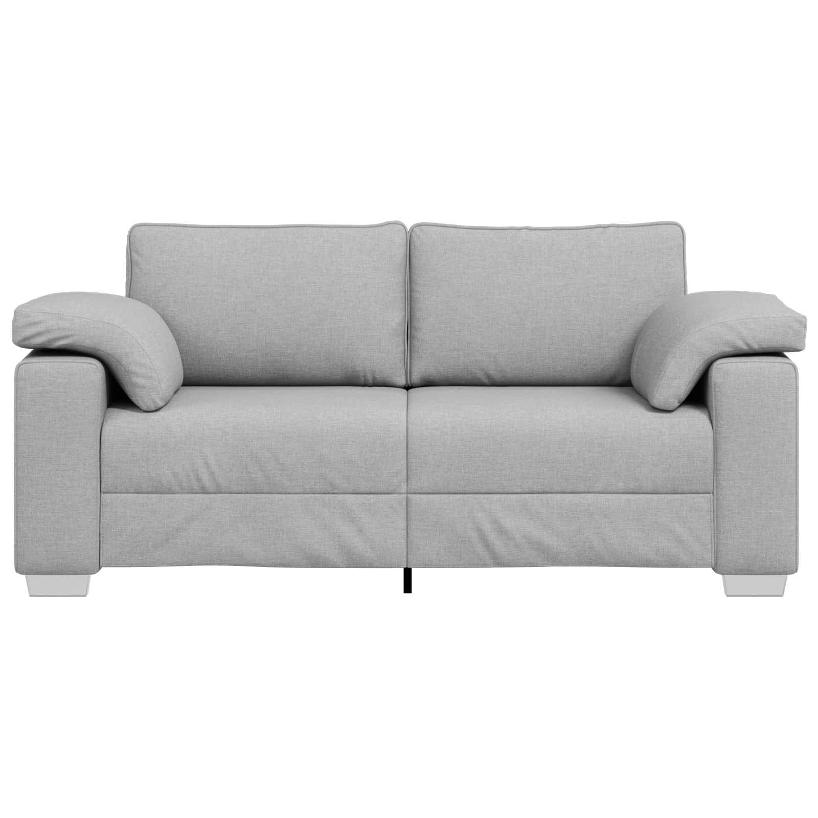 vidaXL Sofa dwuosobowa Szary chmur 180 cm tkanina