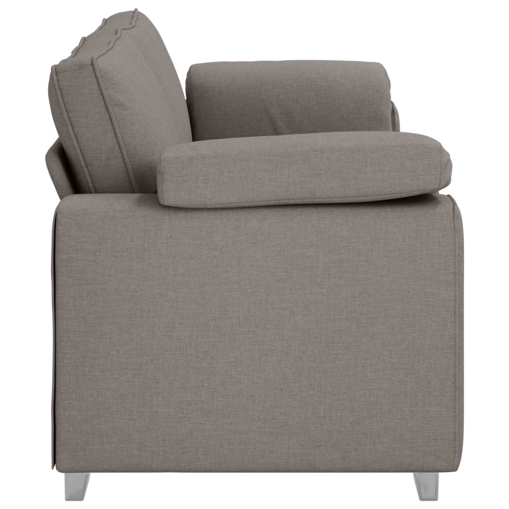 vidaXL Sofa 3-osobowa Ciemnoszary 220 cm tkanina