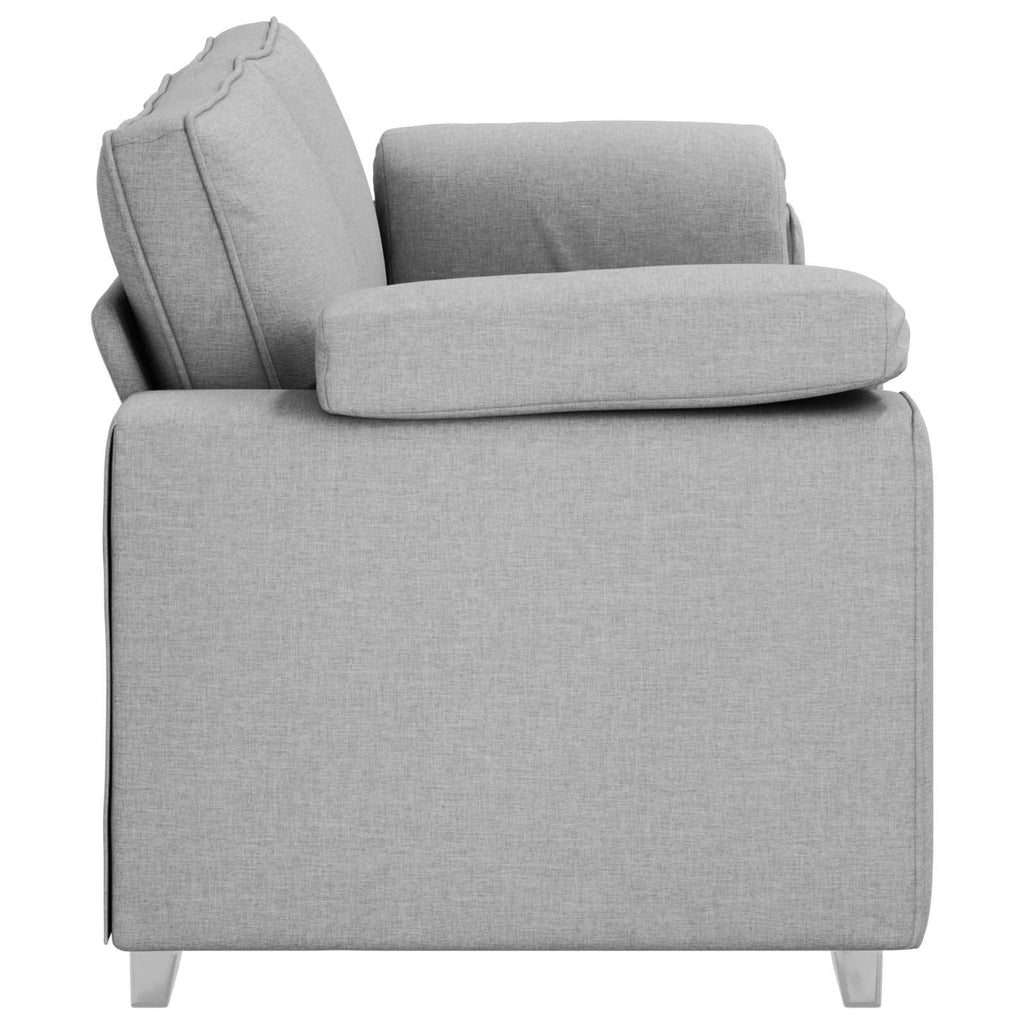vidaXL Sofa 3-osobowa Szary chmur 220 cm tkanina