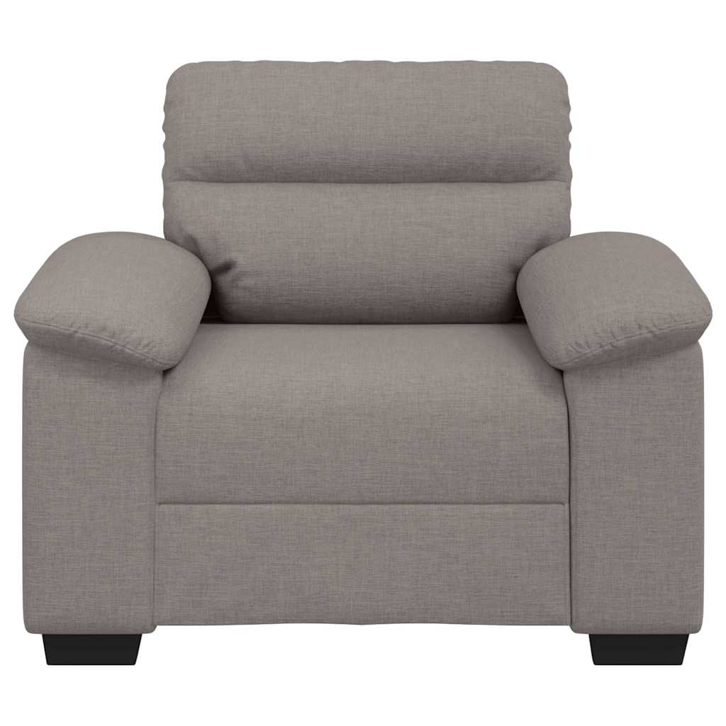 vidaXL Sofa Fotel Taupe 100x81x84 cm Tkanina
