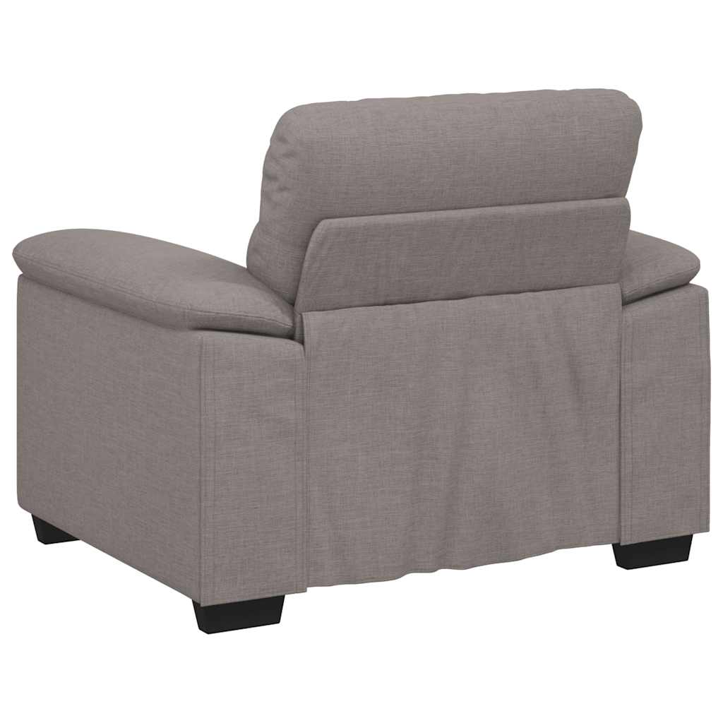 vidaXL Sofa Fotel Taupe 100x81x84 cm Tkanina