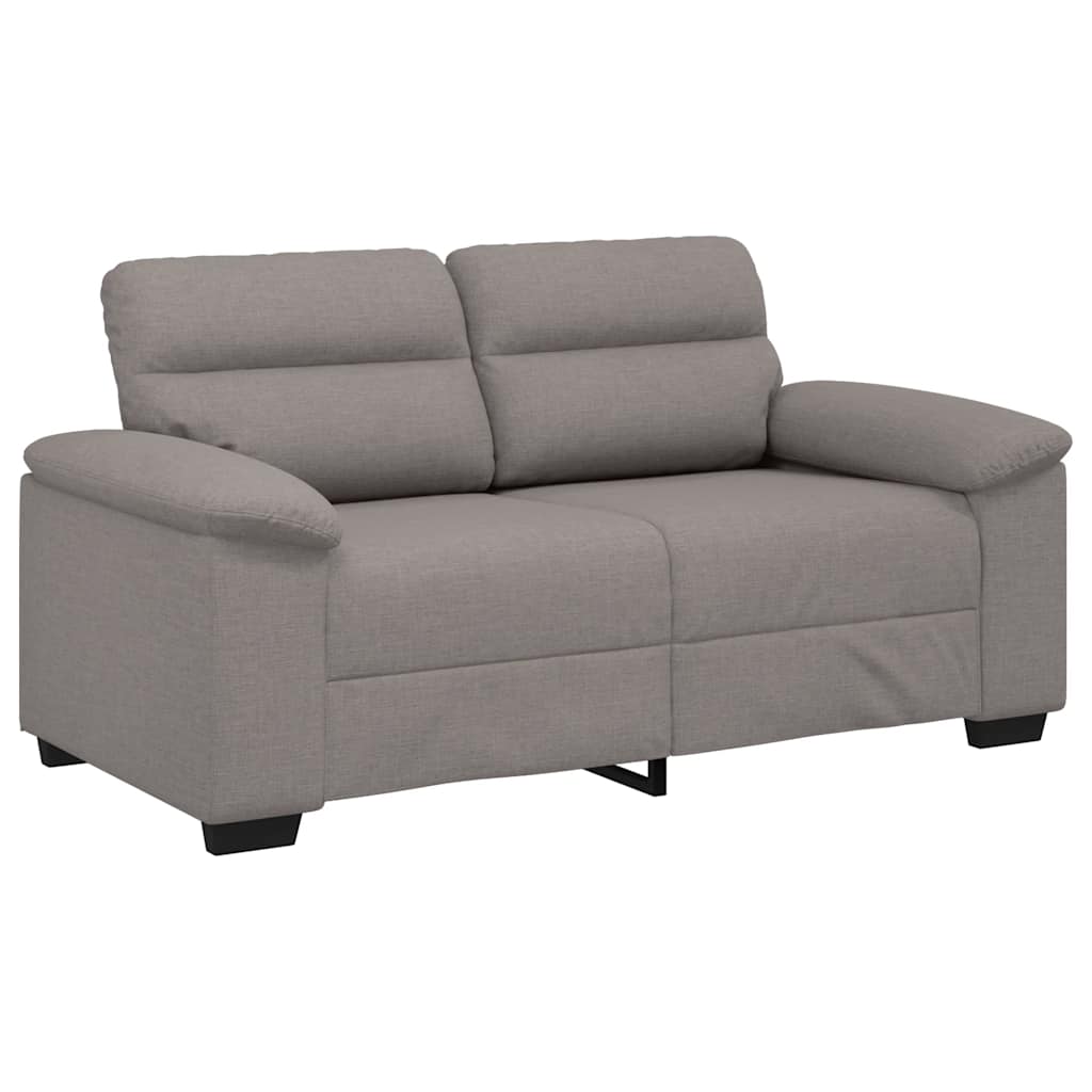 vidaXL Sofa 2-osobowa Taupe 160x81x84 cm Tkanina