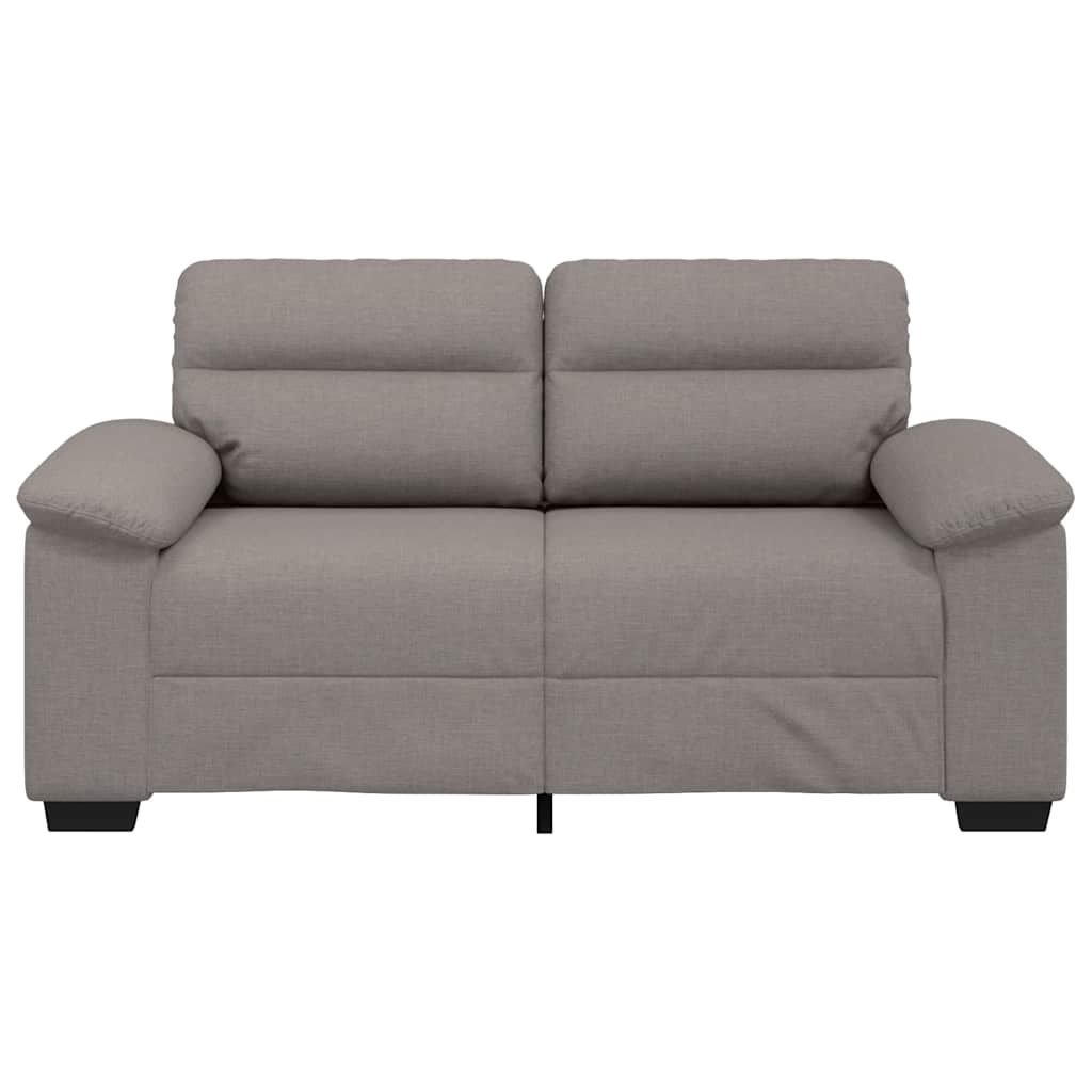 vidaXL Sofa 2-osobowa Taupe 160x81x84 cm Tkanina