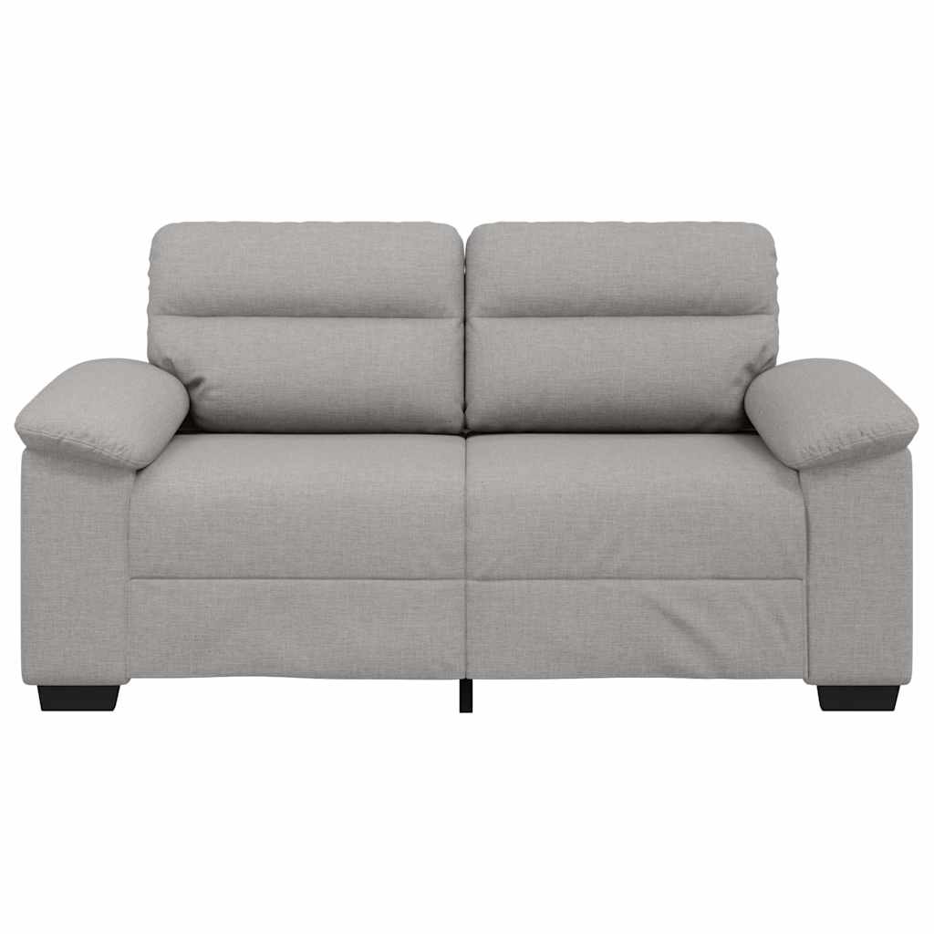 vidaXL Sofa 2-osobowa Cloud Grey 160x81x84 cm Tkanina