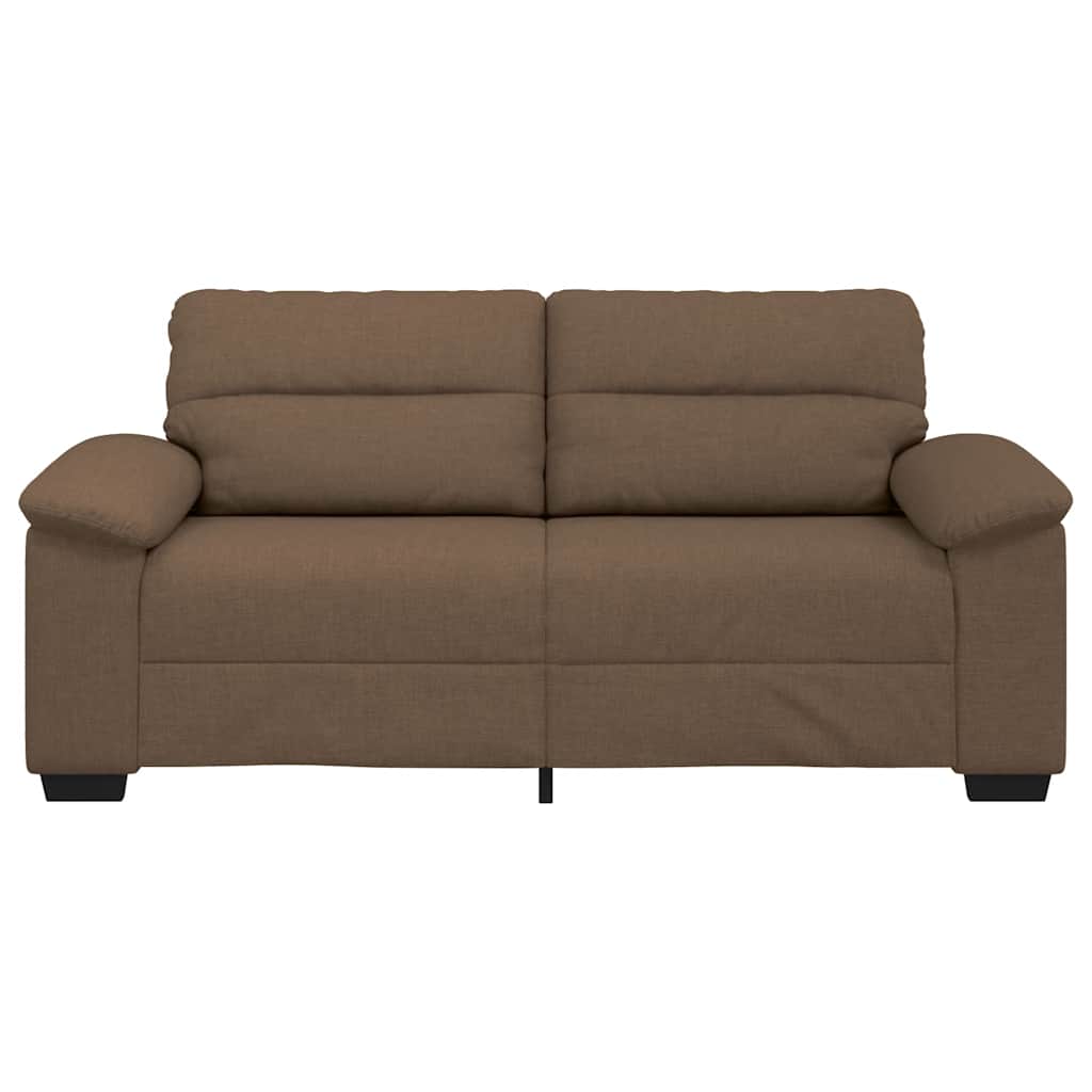 vidaXL Sofa 2-osobowa, brązowa, 180x81x84 cm, tkaniną