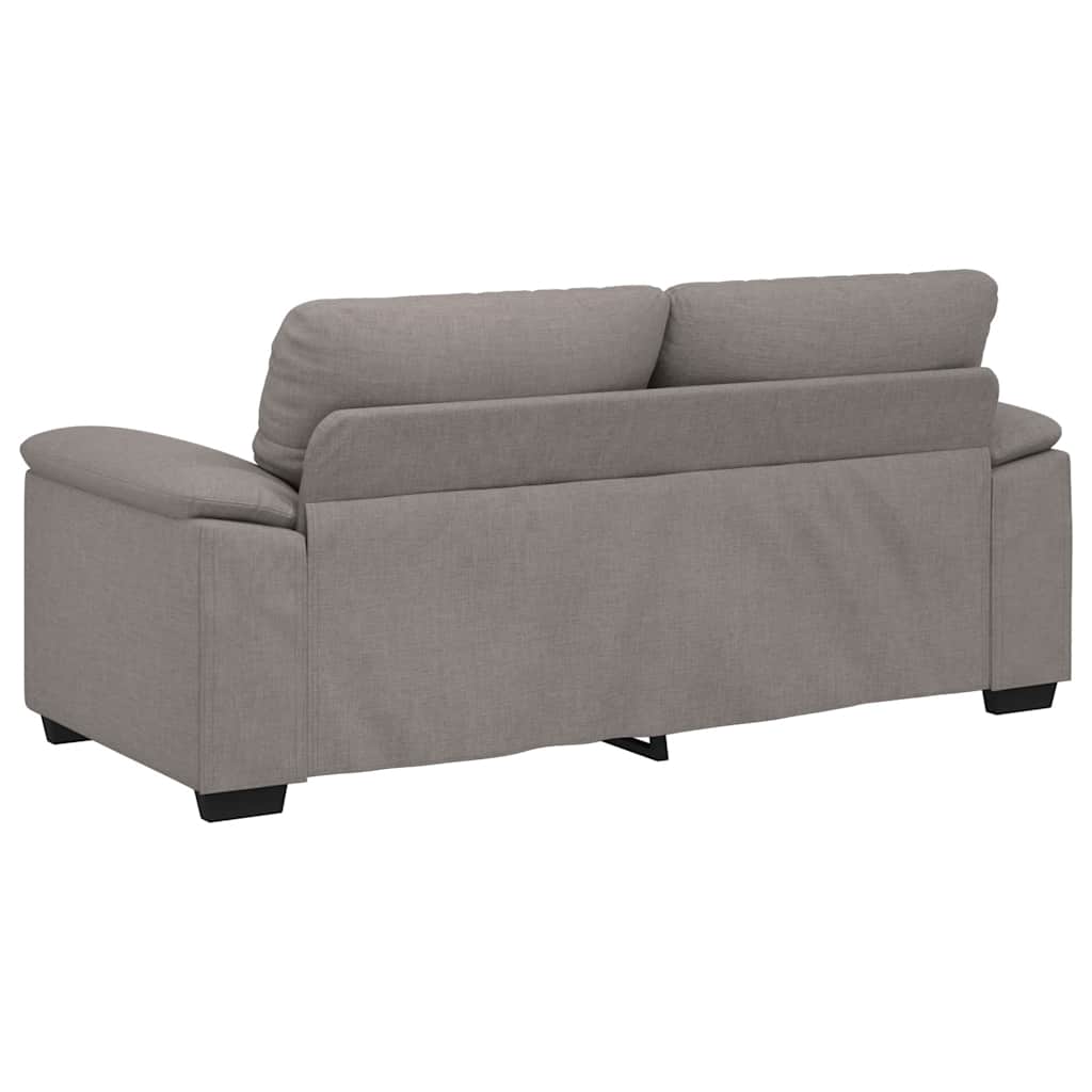 vidaXL Sofa 2-osobowa, kolor taupe, 180x81x84 cm, tkaniną