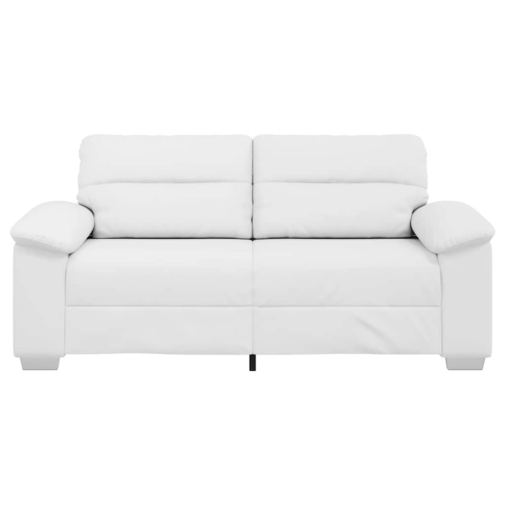 vidaXL Sofa 2-osobowa biała 180x81x84 cm ze skóry ekologicznej