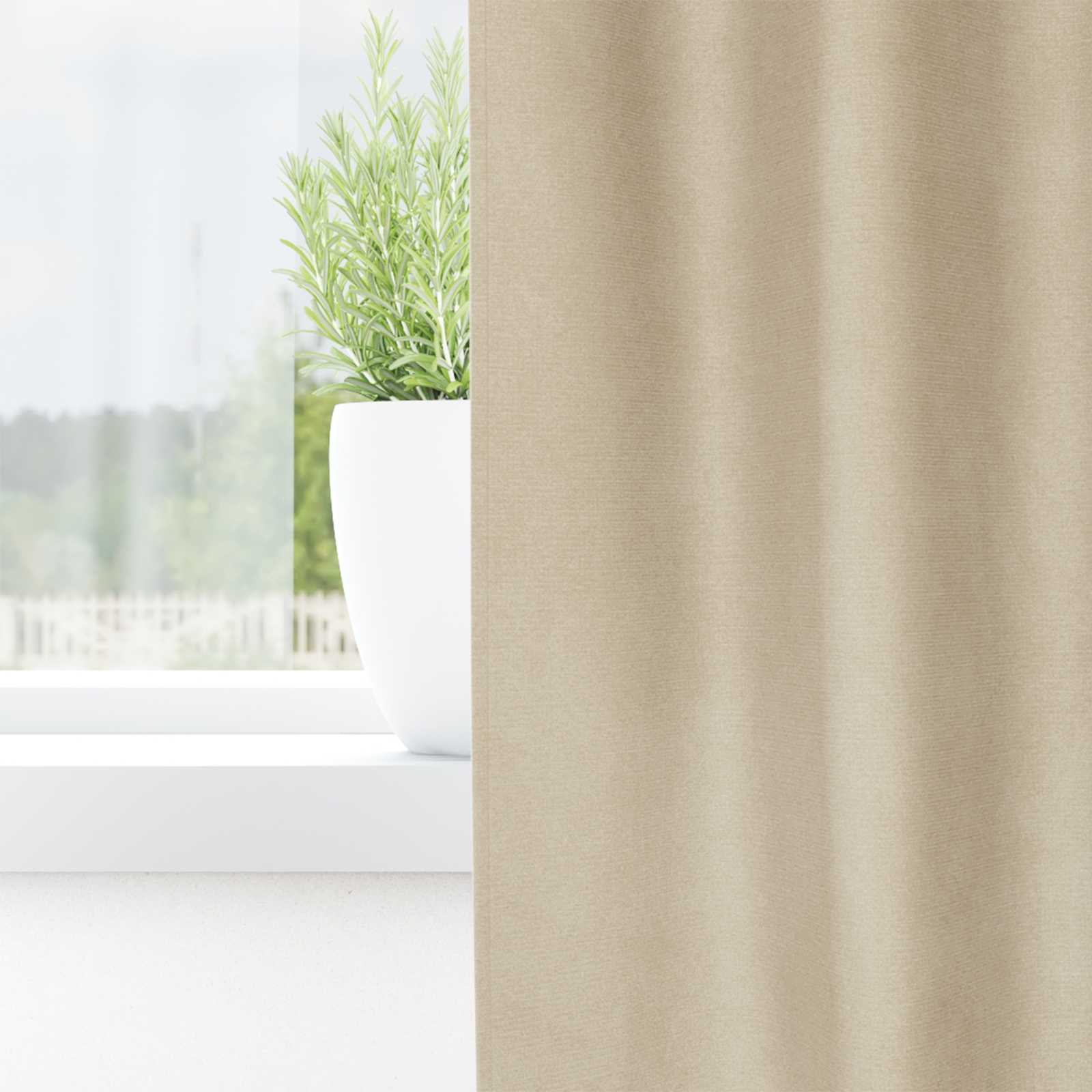 vidaXL Zasłony zaciemniające 2 pcs Kremowy 140 x 245 cm Aksamit