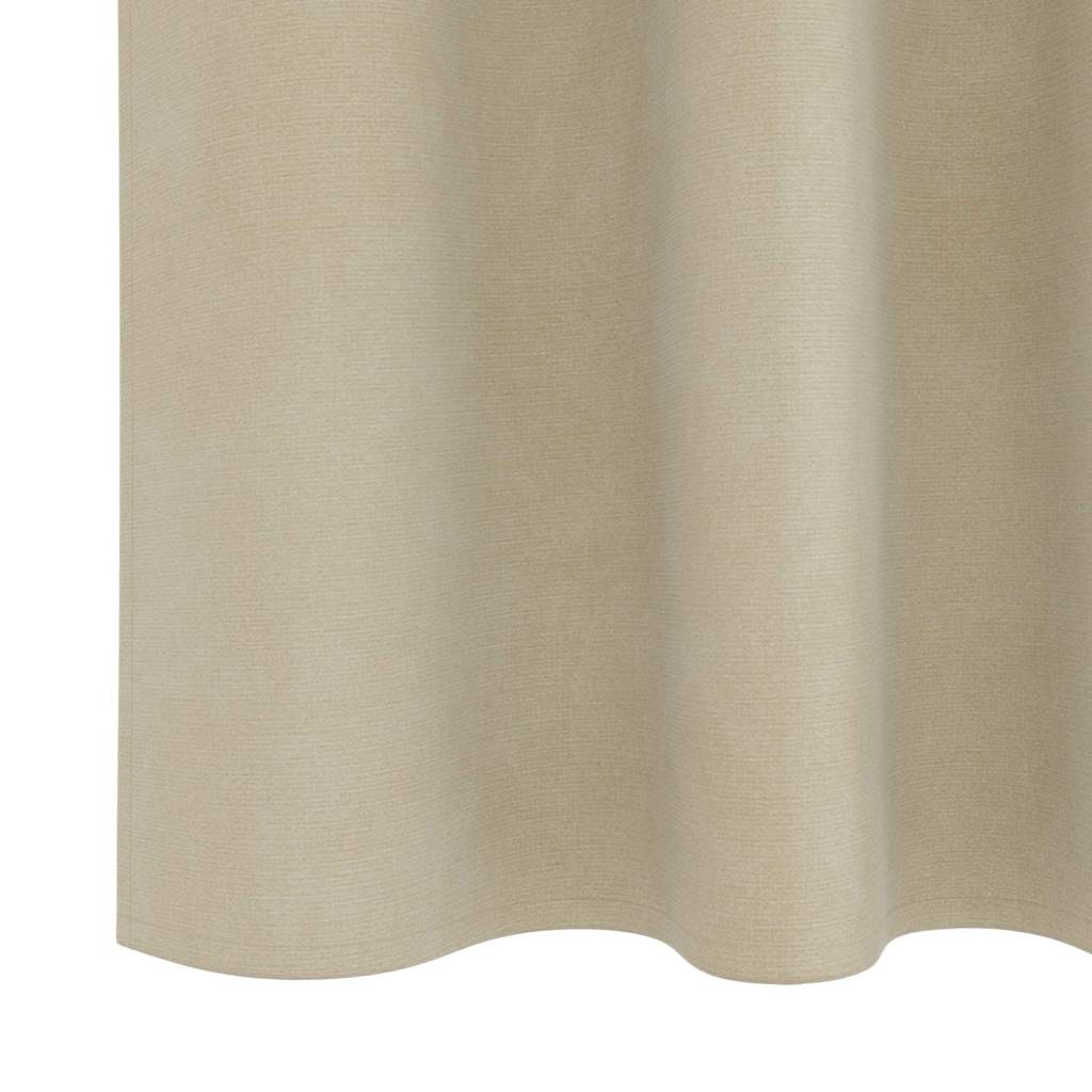 vidaXL Zasłony zaciemniające 2 pcs Kremowy 140 x 225 cm Aksamit