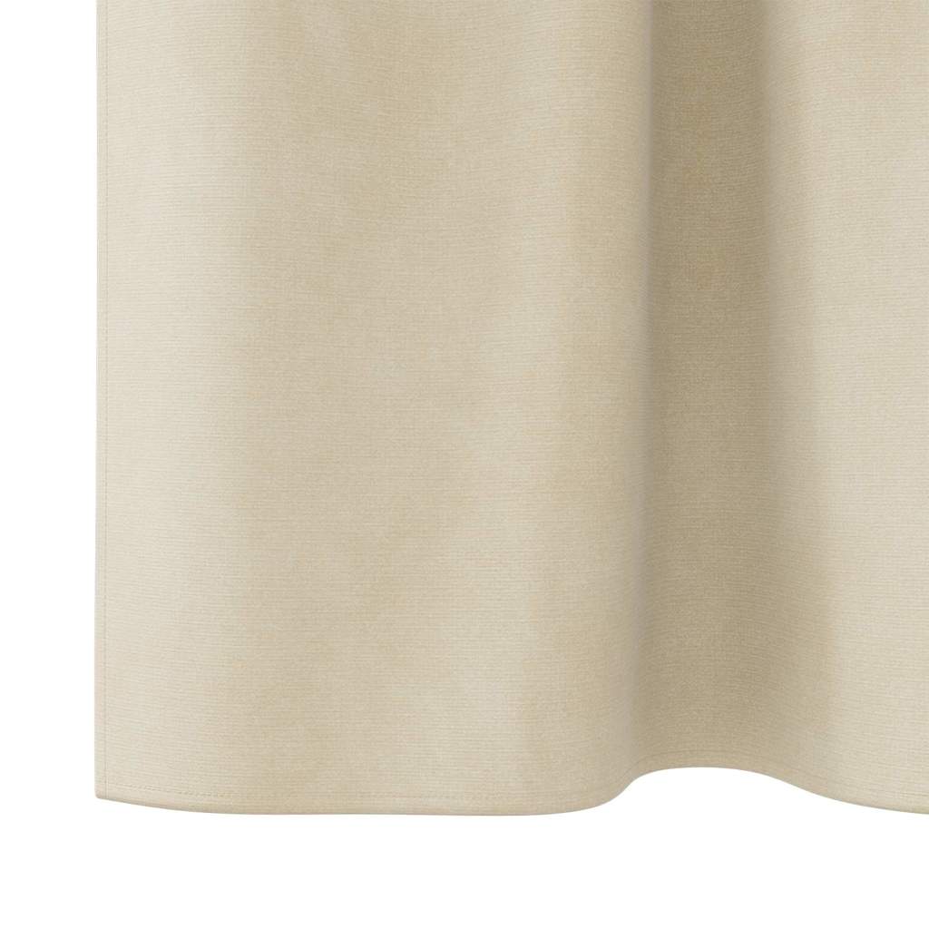 vidaXL Zasłony zaciemniające 2 pcs Kremowy 140 x 175 cm Aksamit