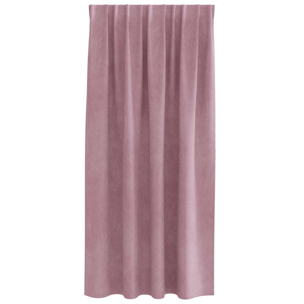 vidaXL Zasłony zaciemniające 2 pcs Ciemny Róż 140 x 175 cm Aksamit