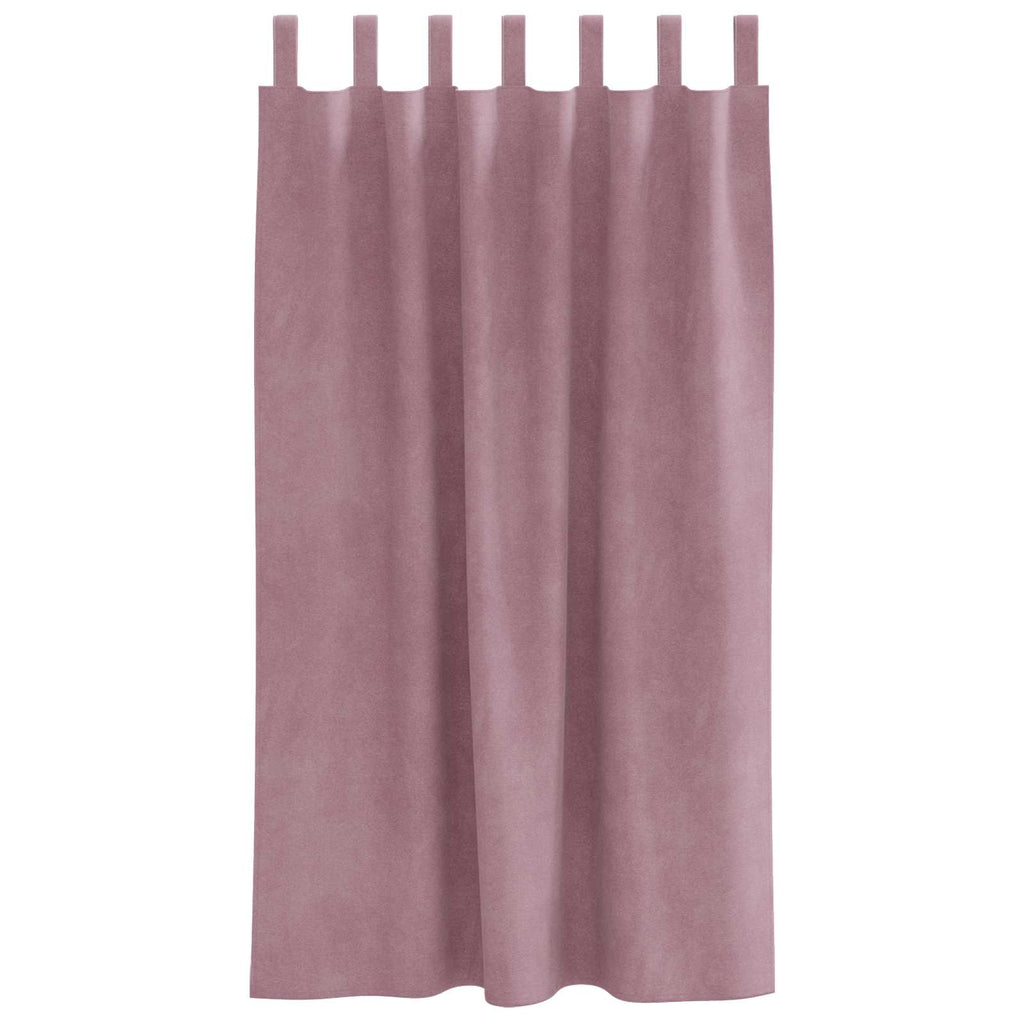 vidaXL Zasłony zaciemniające 2 pcs Ciemny Róż 140 x 175 cm Aksamit