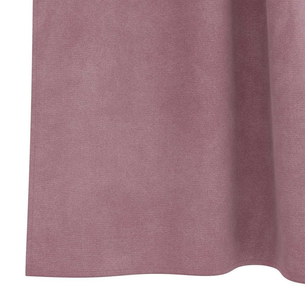 vidaXL Zasłony zaciemniające 2 pcs Ciemny Róż 140 x 225 cm Aksamit