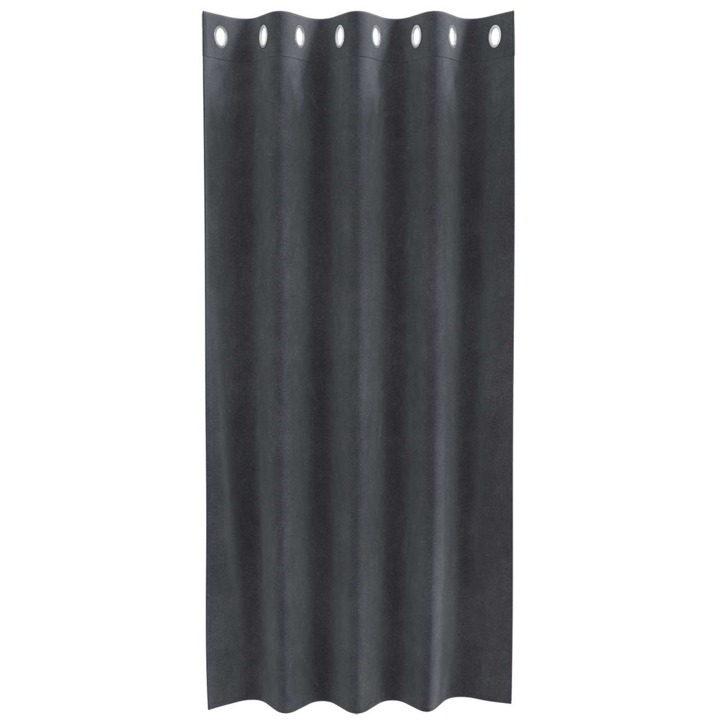 vidaXL Zasłony zaciemniające 2 pcs Jasnoszary 140 x 175 cm Aksamit