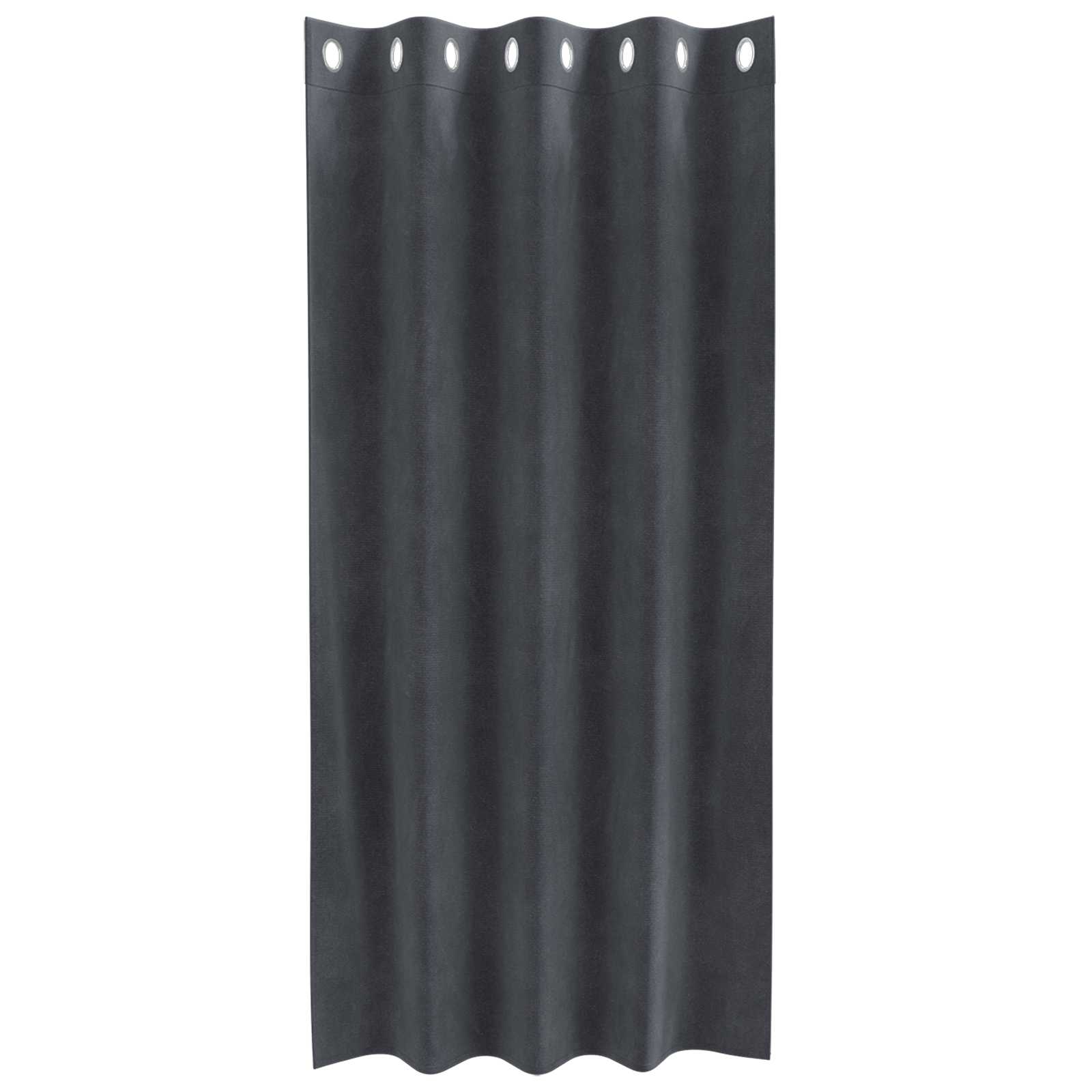vidaXL Zasłony zaciemniające 2 pcs Jasnoszary 140 x 175 cm Aksamit