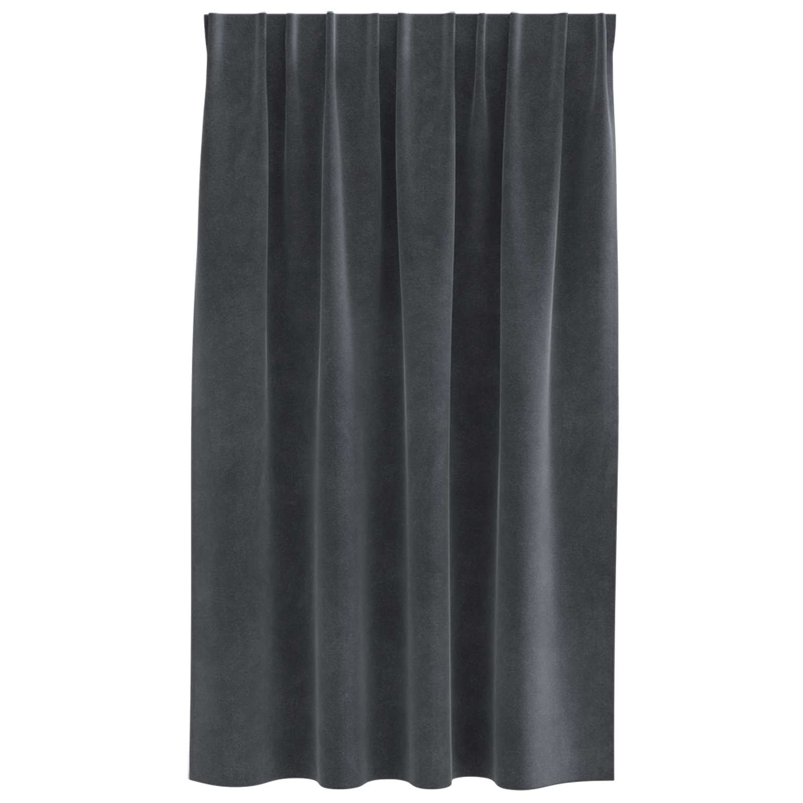 vidaXL Zasłony zaciemniające 2 pcs Jasnoszary 140 x 140 cm Aksamit