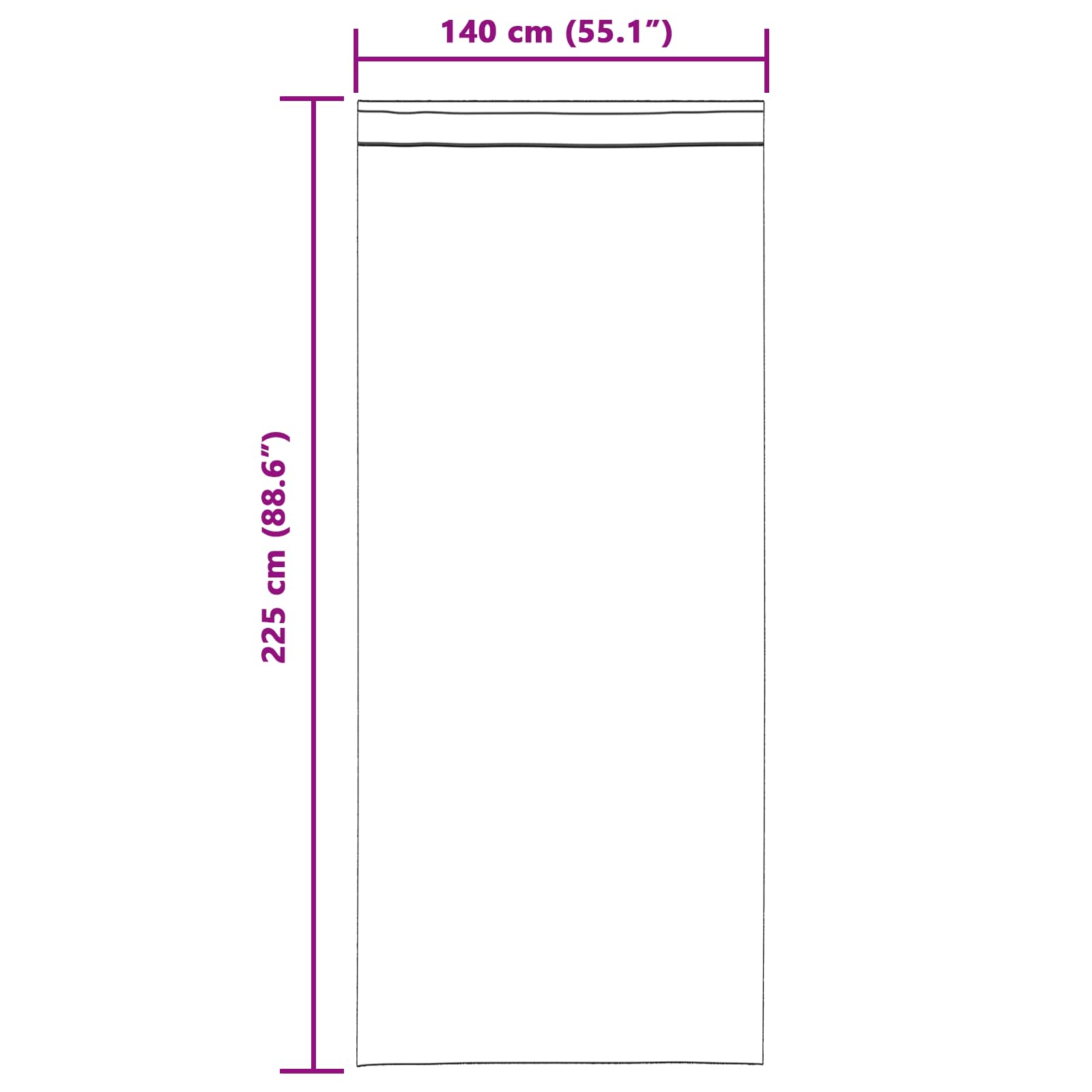 vidaXL Zasłony zaciemniające 2 pcs Jasnoszary 140 x 225 cm Aksamit