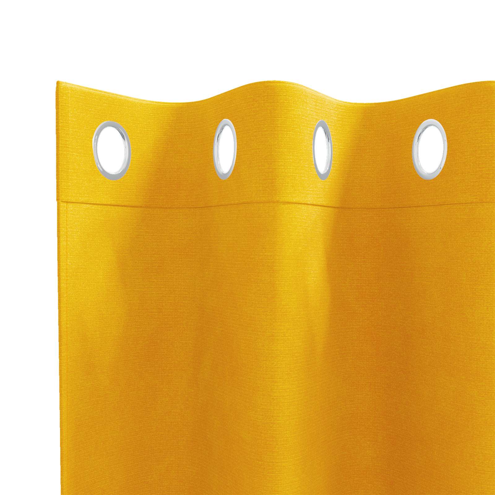 vidaXL Zasłony zaciemniające 2 pcs Musztardowy Żółty 140 x 225 cm