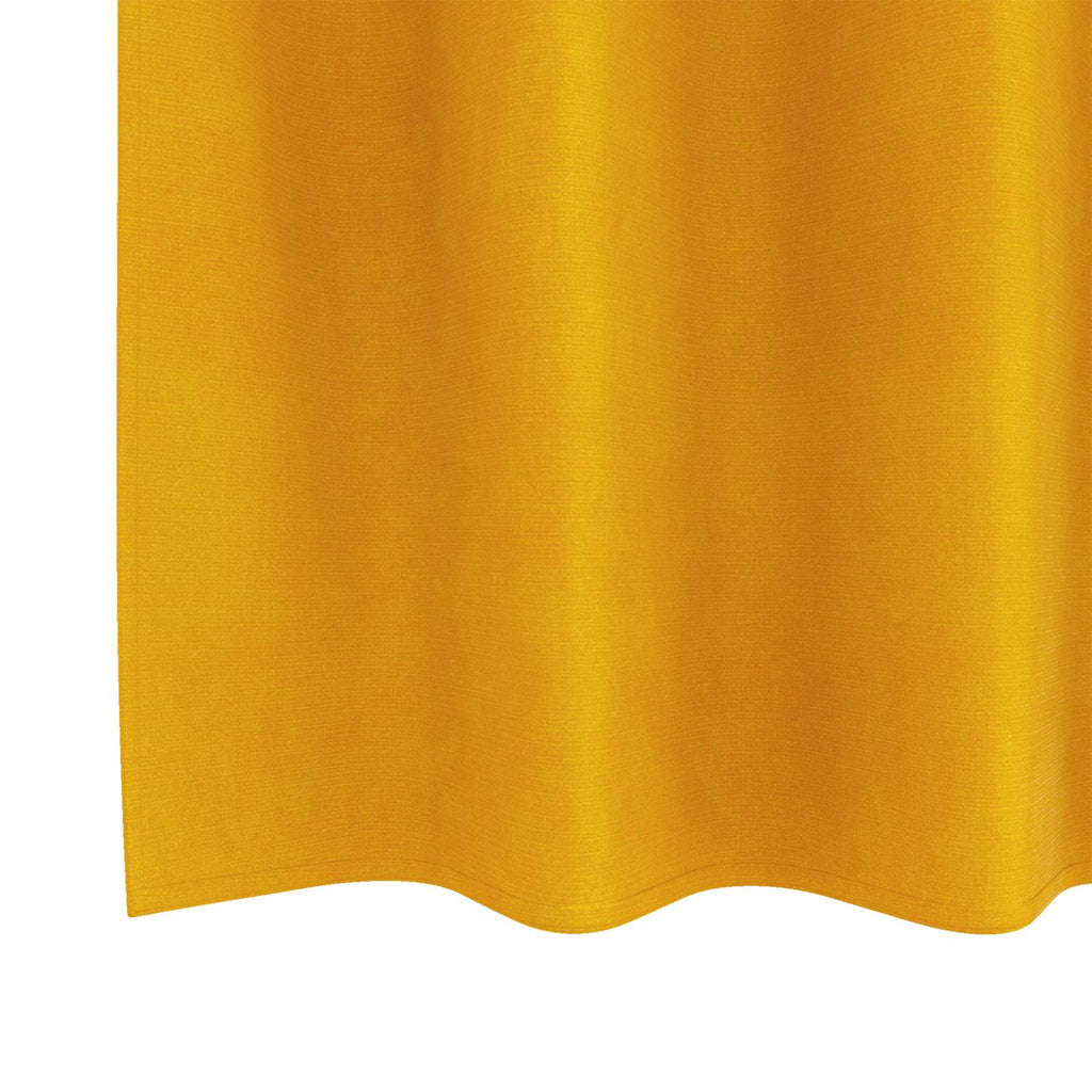 vidaXL Zasłony zaciemniające 2 pcs Musztardowy Żółty 140 x 225 cm