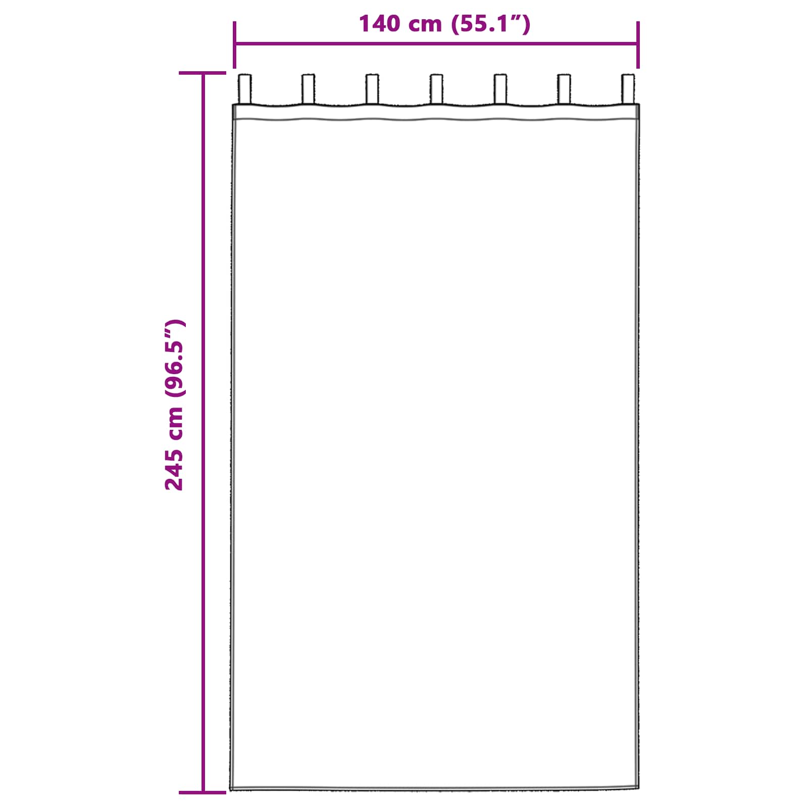 vidaXL Zasłony zaciemniające 2 pcs Musztardowy Żółty 140 x 245 cm