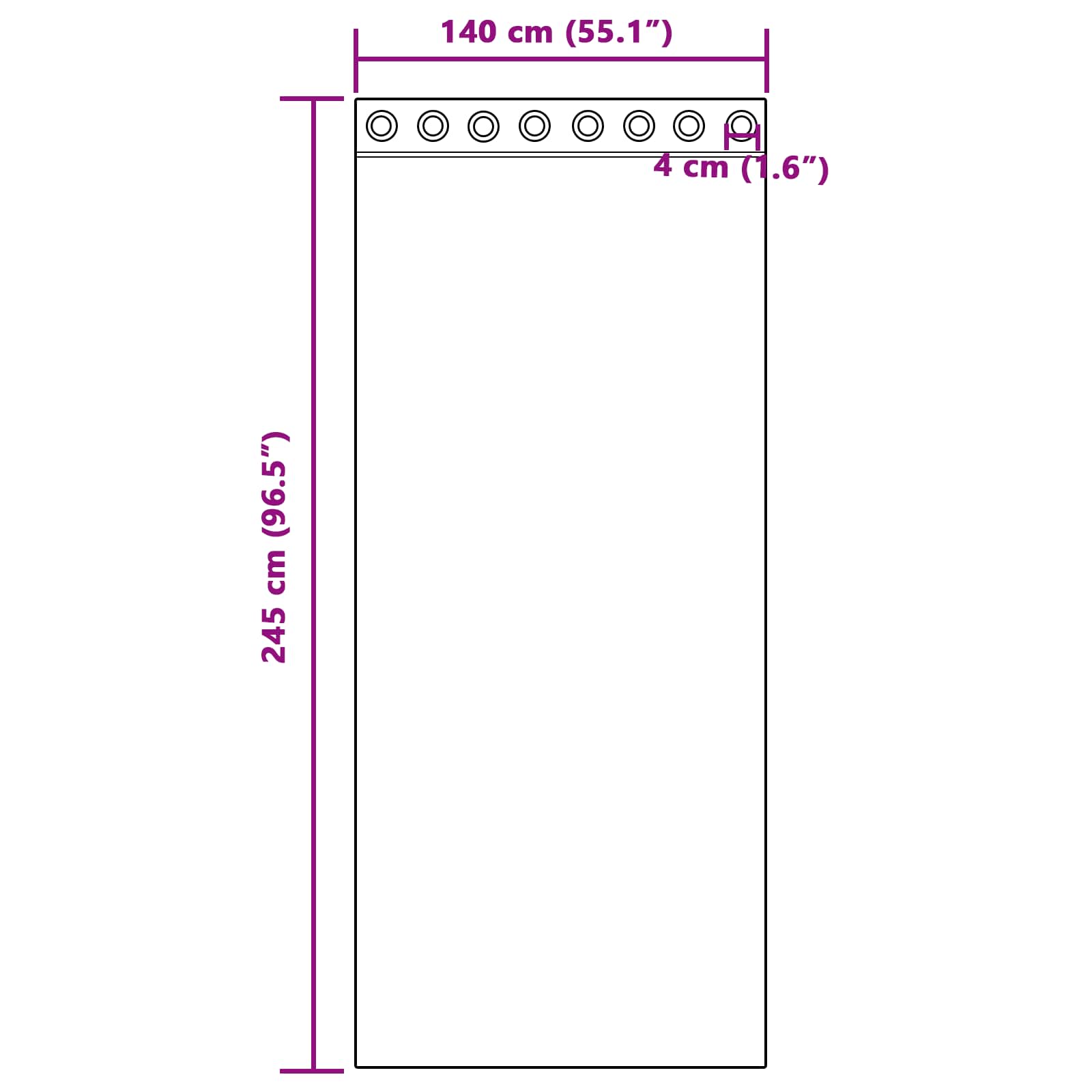 vidaXL Zasłony zaciemniające 2 pcs Jasnoszary 140 x 245 cm Aksamit