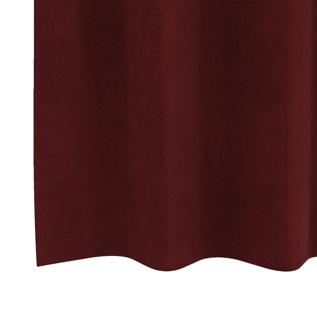 vidaXL Zasłony zaciemniające 2 pcs Czerwone wino 140 x 225 cm Aksamit