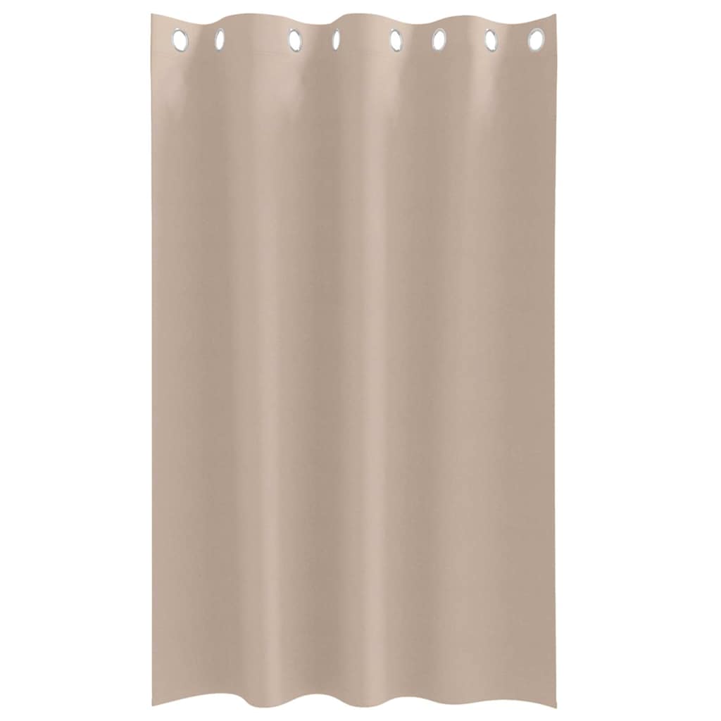 vidaXL Firany blackout z kółkami 2 pcs Ciemnoszary 175 x 140 cm