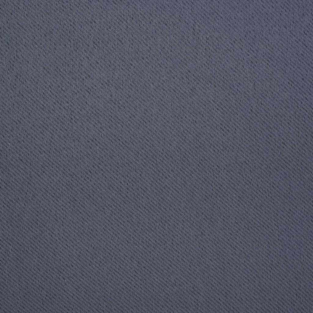 vidaXL Firany blackout z kółkami 2 pcs Antracyt 225 x 140 cm Poliester