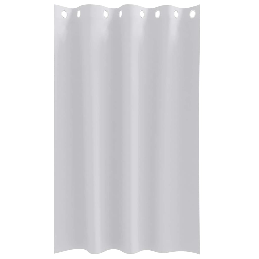 vidaXL Firany blackout z kółkami 2 pcs Jasnoszary 175 x 140 cm