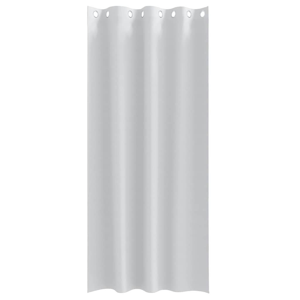 vidaXL Firany blackout z kółkami 2 pcs Jasnoszary 245 x 140 cm