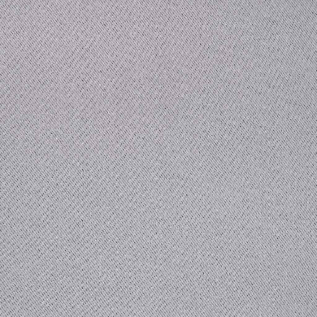 vidaXL Firany blackout z kółkami 2 pcs Metaliczny Szary 140 x 140 cm