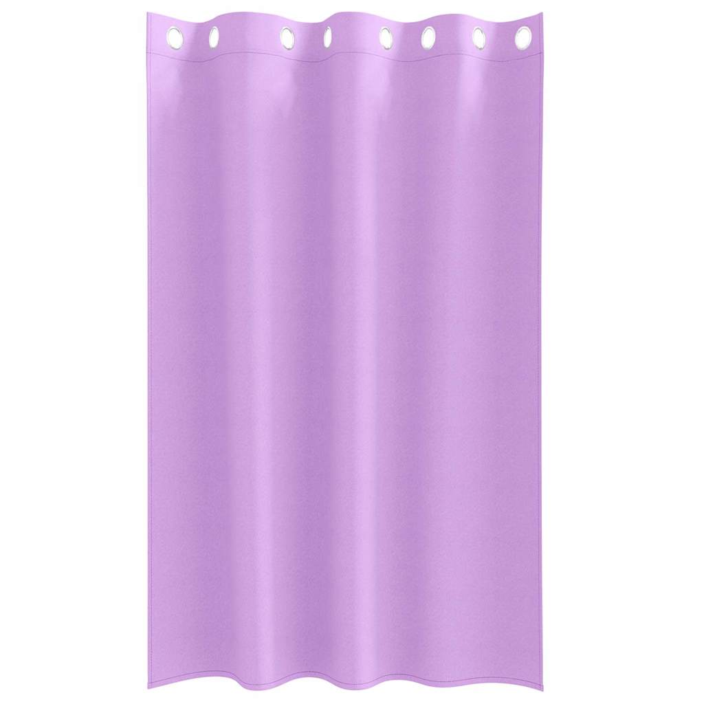 vidaXL Firany blackout z kółkami 2 pcs Fioletowy 175 x 140 cm