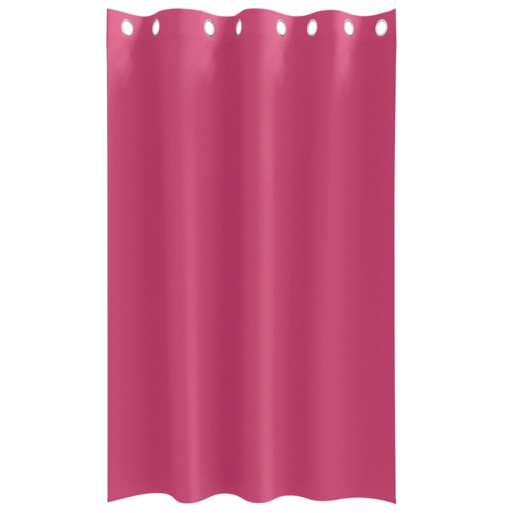 vidaXL Firany blackout z kółkami 2 pcs Jasnoróżowy 175 x 140 cm