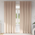 vidaXL Firany blackout z kółkami 2 pcs Ciemnoszary 245 x 140 cm