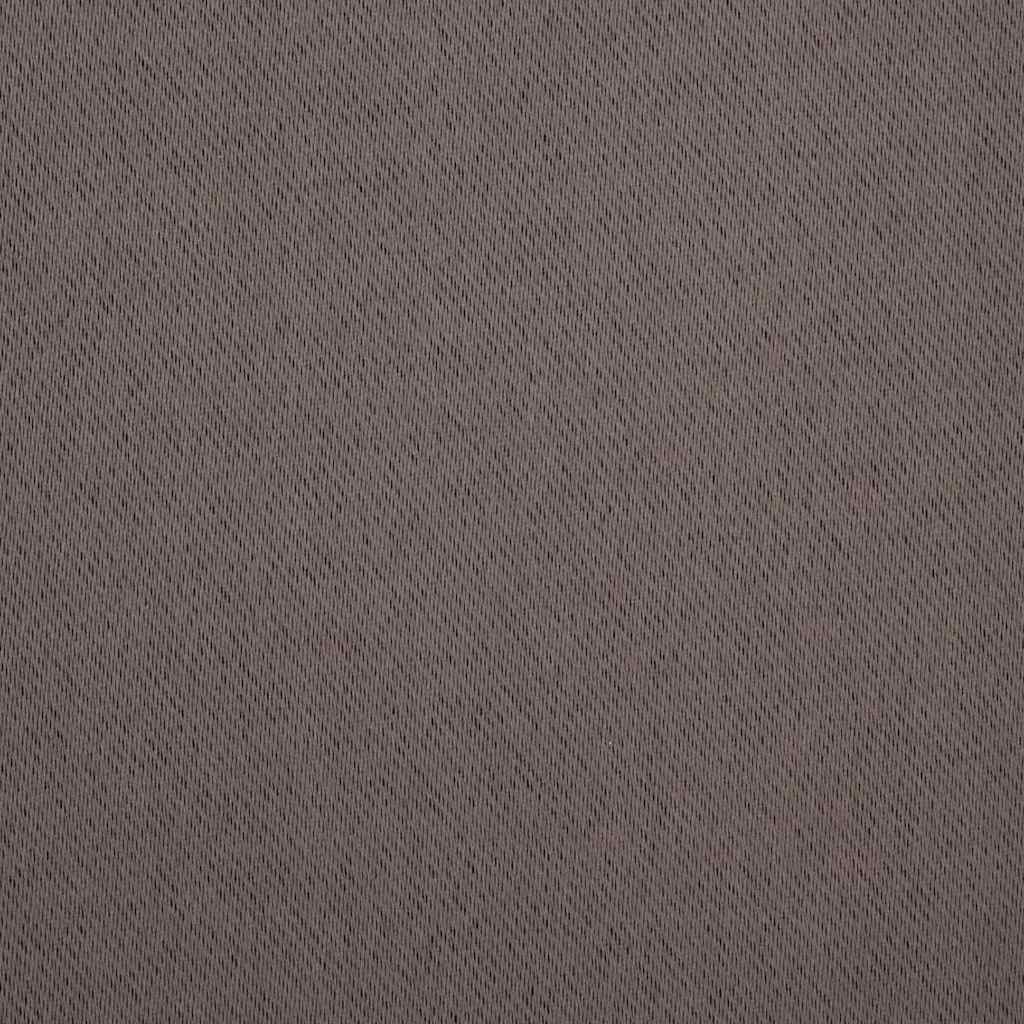 vidaXL Firany blackout z kółkami 2 pcs Ciemny brąz 245 x 140 cm