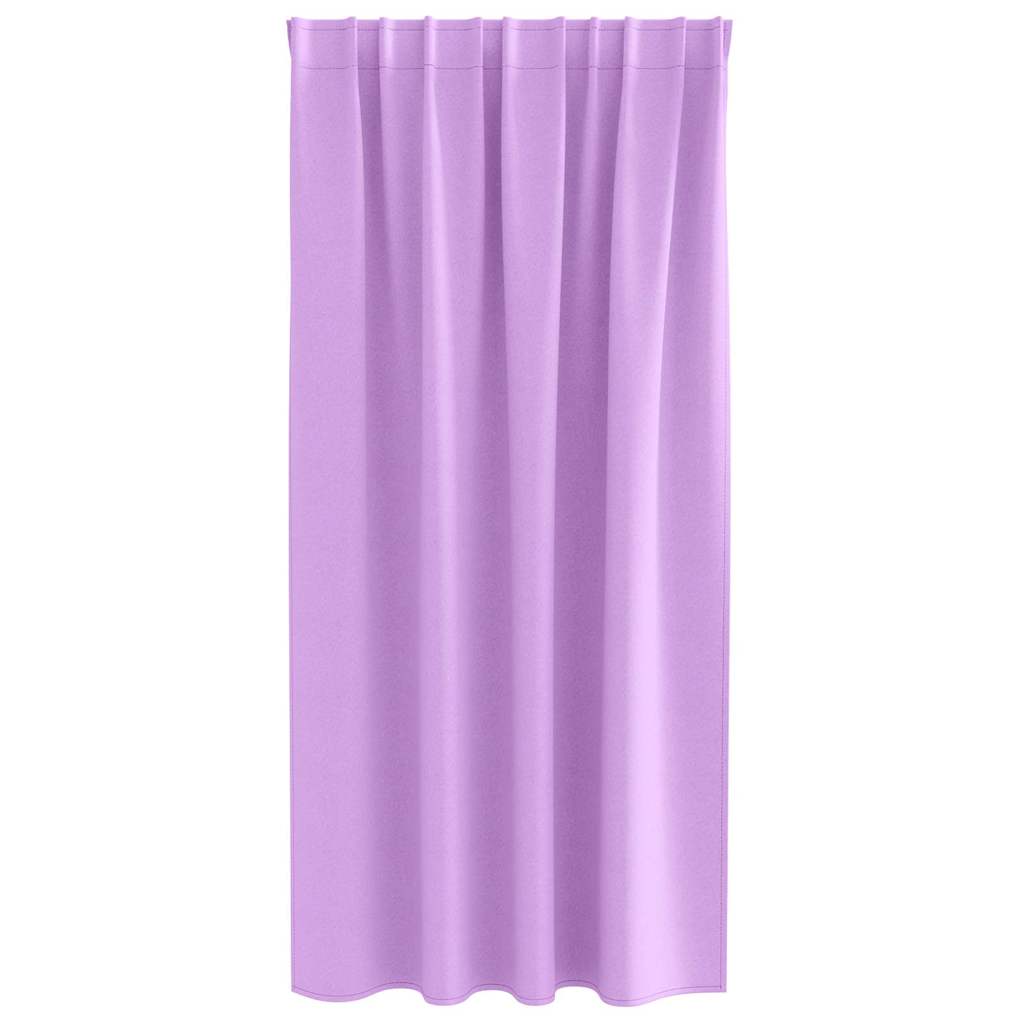 vidaXL Firany blackout z kółkami 2 pcs Fioletowy 175 x 140 cm