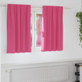 vidaXL Firany blackout z kółkami 2 pcs Jasnoróżowy 140 x 140 cm