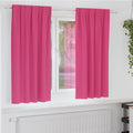 vidaXL Firany blackout z kółkami 2 pcs Jasnoróżowy 175 x 140 cm