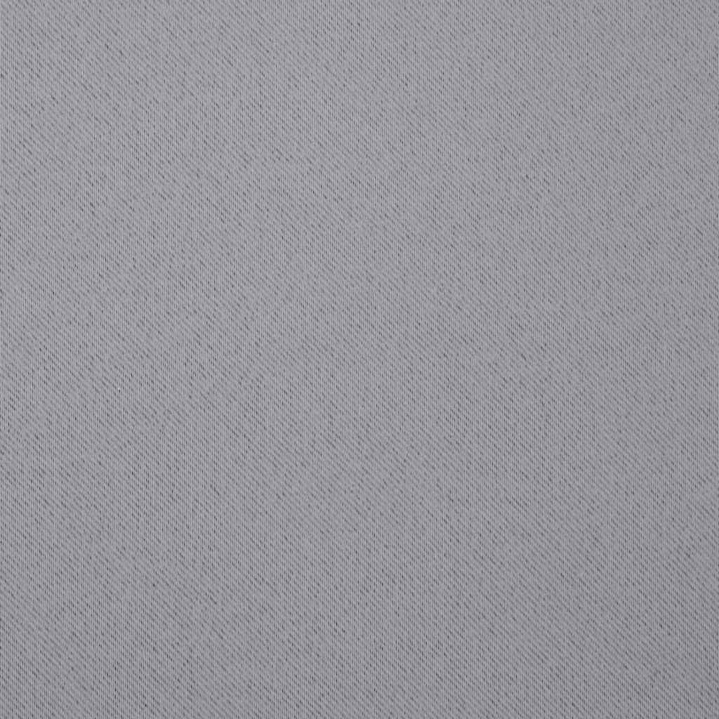 vidaXL Firany blackout z kółkami 2 pcs Jasnoszary 140 x 140 cm