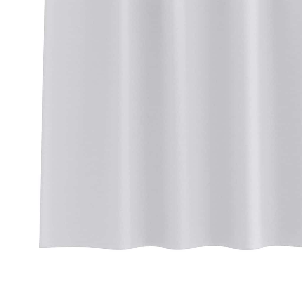 vidaXL Firany blackout z kółkami 2 pcs Jasnoszary 140 x 140 cm