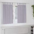 vidaXL Firany blackout z kółkami 2 pcs Metaliczny Szary 140 x 140 cm