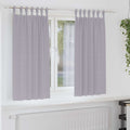 vidaXL Firany blackout z kółkami 2 pcs Metaliczny Szary 175 x 140 cm