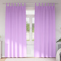 vidaXL Firany blackout z kółkami 2 pcs Fioletowy 260 x 140 cm